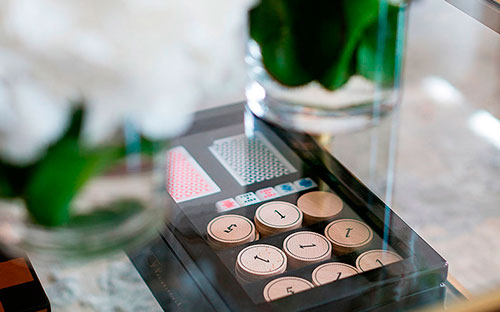 Ein stilvoll designtes Brettspiel